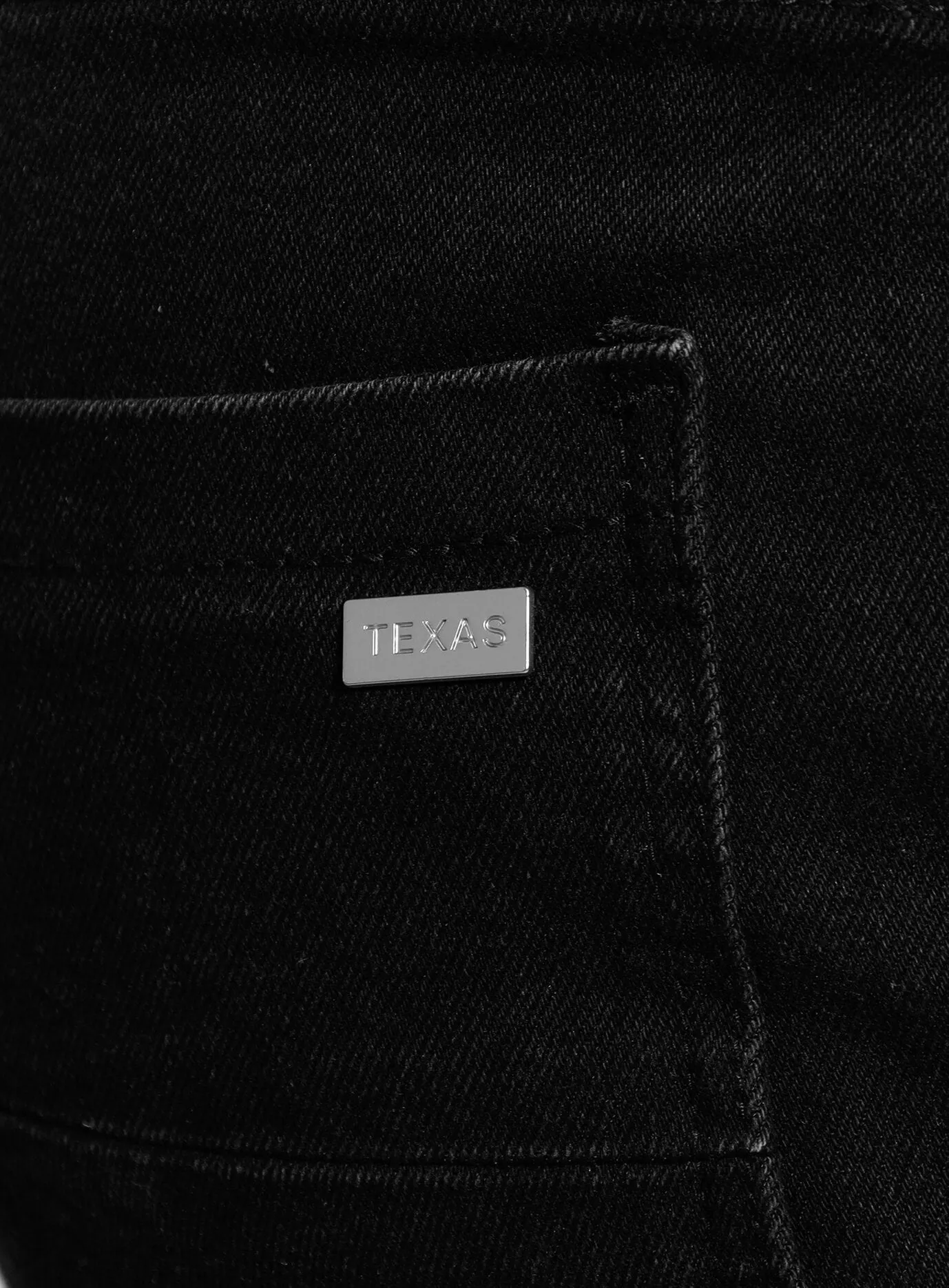 Texas Ripped Black Bandana Jeans