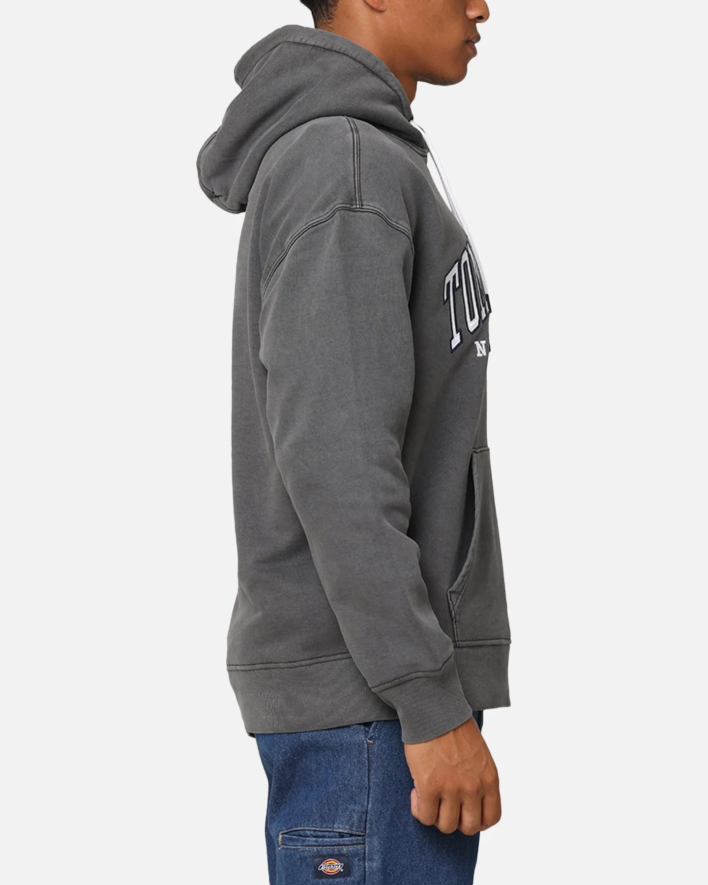 Tommy Jeans TJM Relaxed Varsity Hoodie Black