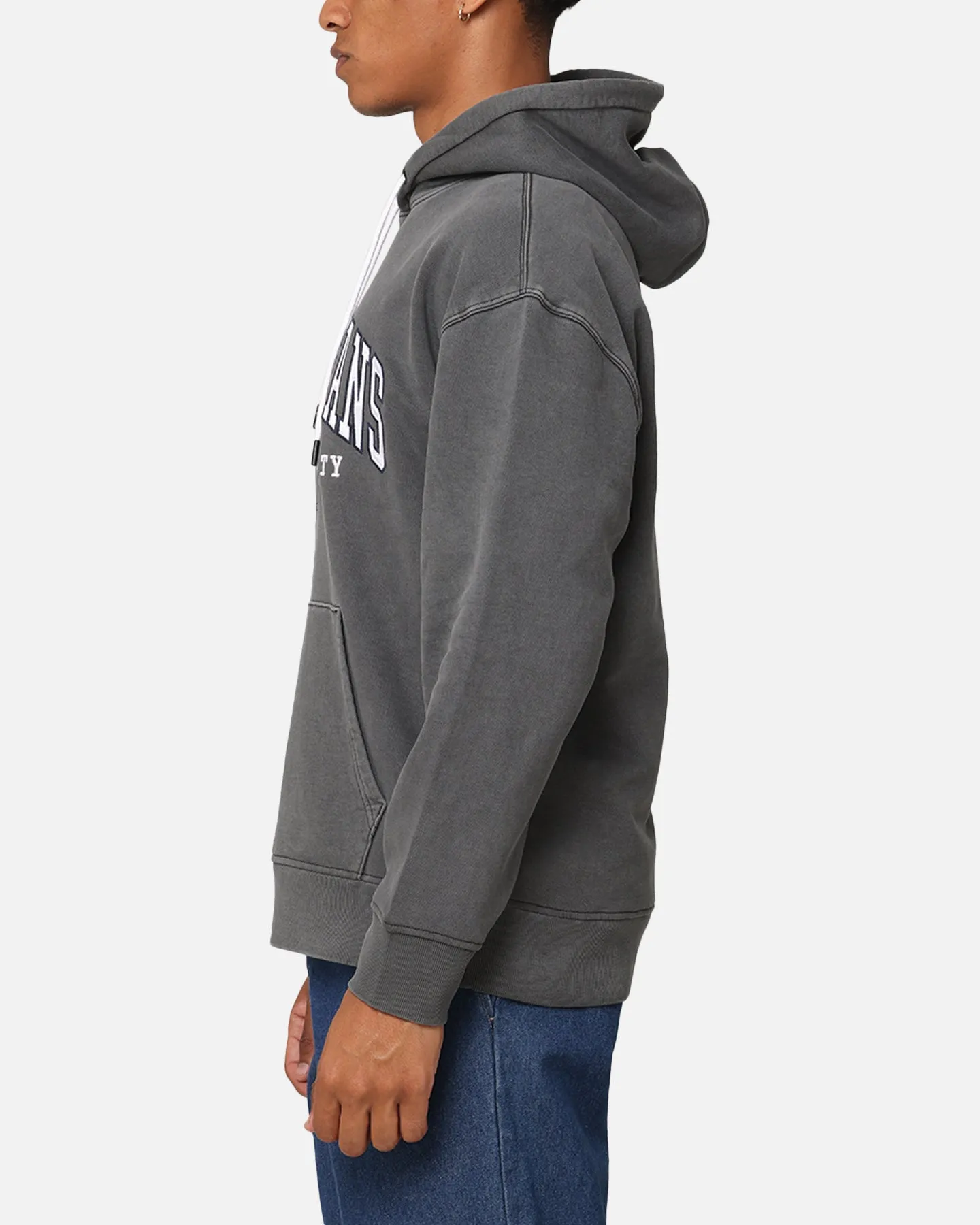 Tommy Jeans TJM Relaxed Varsity Hoodie Black