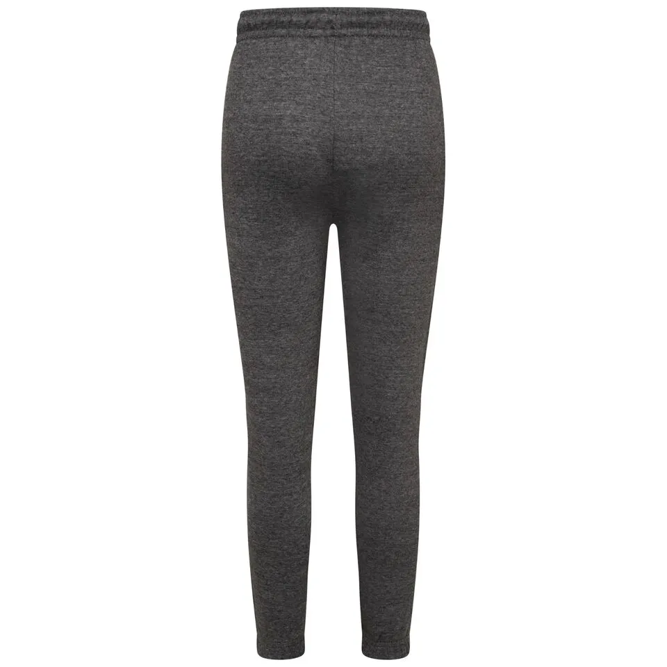 Unisex Kids Elasticated Hem Plain Fleece Jogging Bottoms Jogger PE School Sports