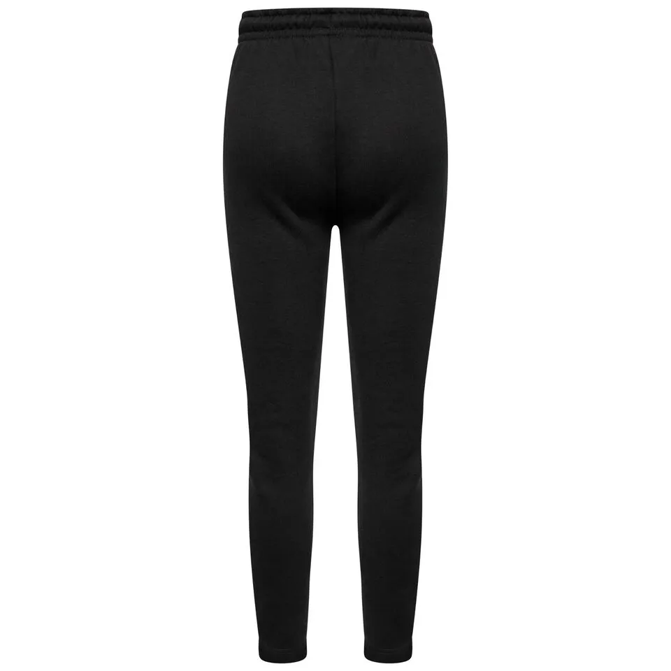 Unisex Kids Elasticated Hem Plain Fleece Jogging Bottoms Jogger PE School Sports