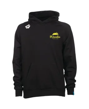 Wanaka Unisex Hooded Panel Sweatshirt - Black