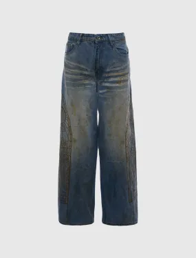 WOMEN'S OIL DENIM
